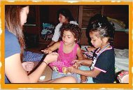 Workshop with the Children at Teen Summer Camp in Hawaii